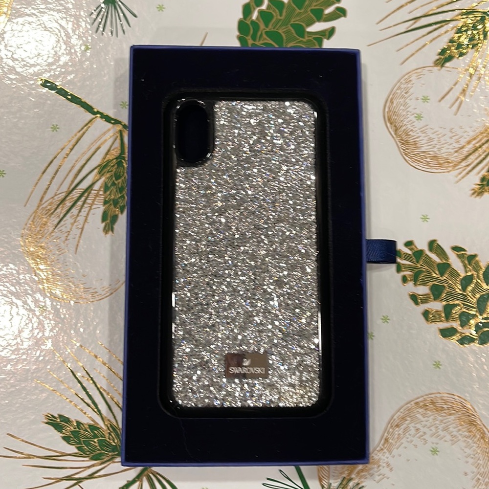 Authentic Swarovski Crystals Glam Rock Bling Case for iPhone X,XS